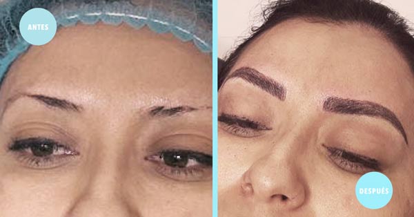 microblading para cejas | fotos antes y despues